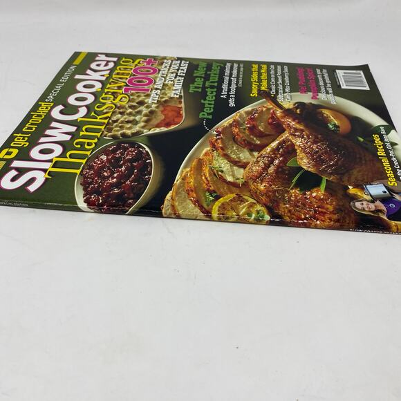 Get Crocked Slow Cooker Thanksgiving special edition magazine 2016 - Picture 9 of 11